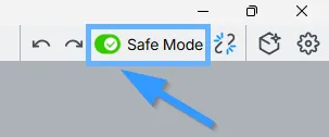 Safe Mode switch